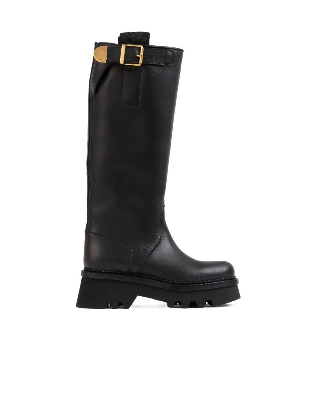 Chloé Black Chloé Owena High Boots