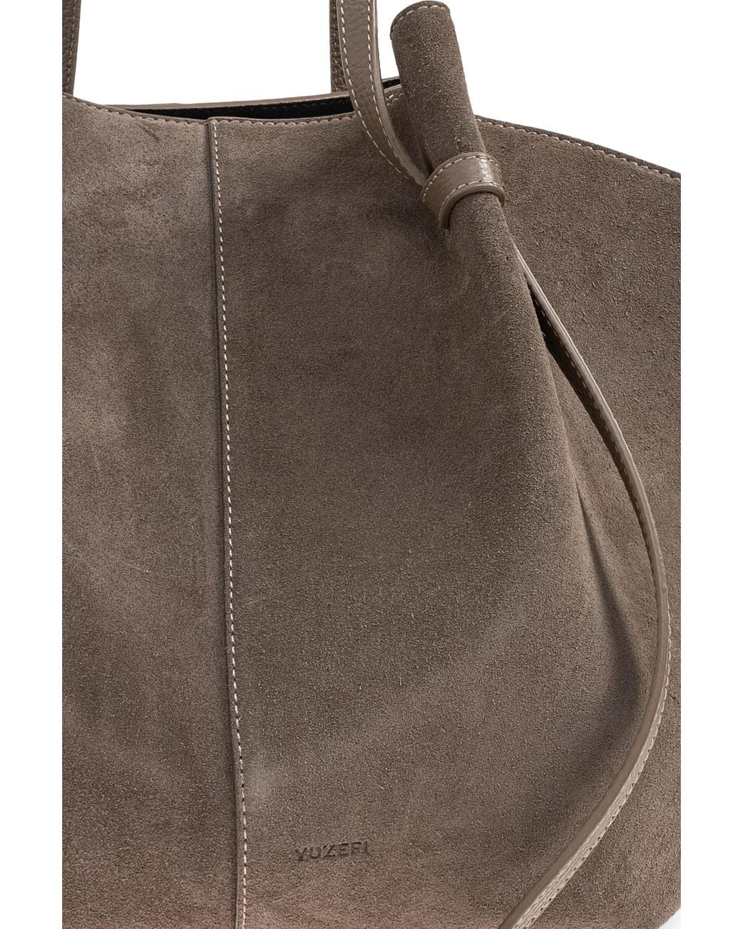 Yuzefi Brown Large Mochi Tote Bag