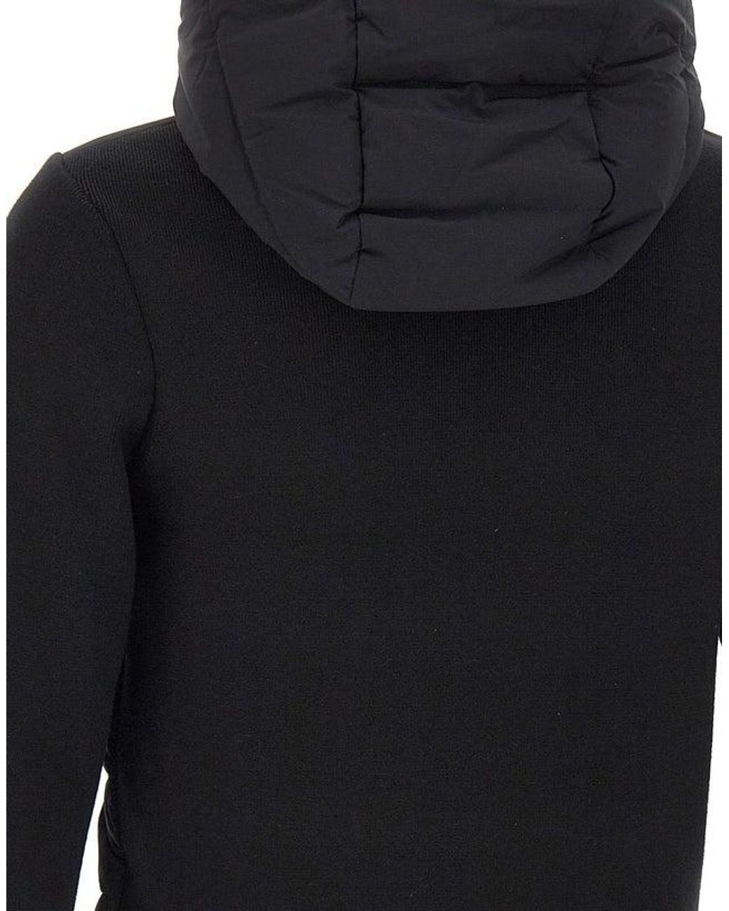 Mackage Blue Andrew Quilted Hooded Jacket for men