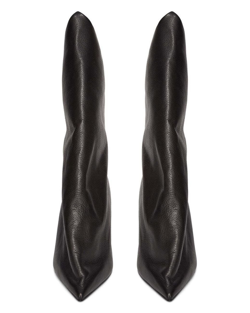Rick Owens Black Strutter Taco 8 Boots