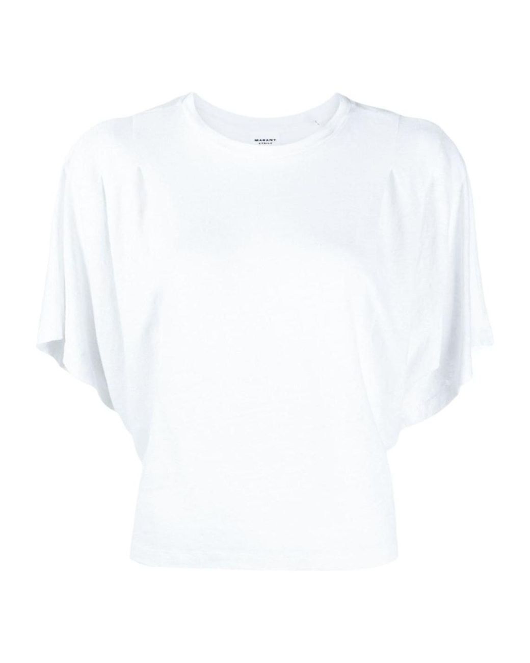 Isabel Marant White Isabel Marant Étoile Kyanza Crewneck T-Shirt