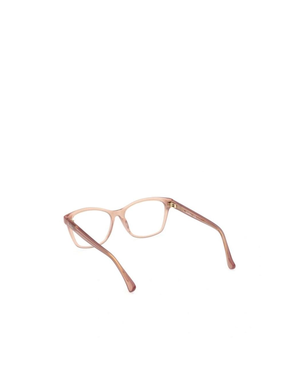 Max Mara Natural Square Frame Glasses