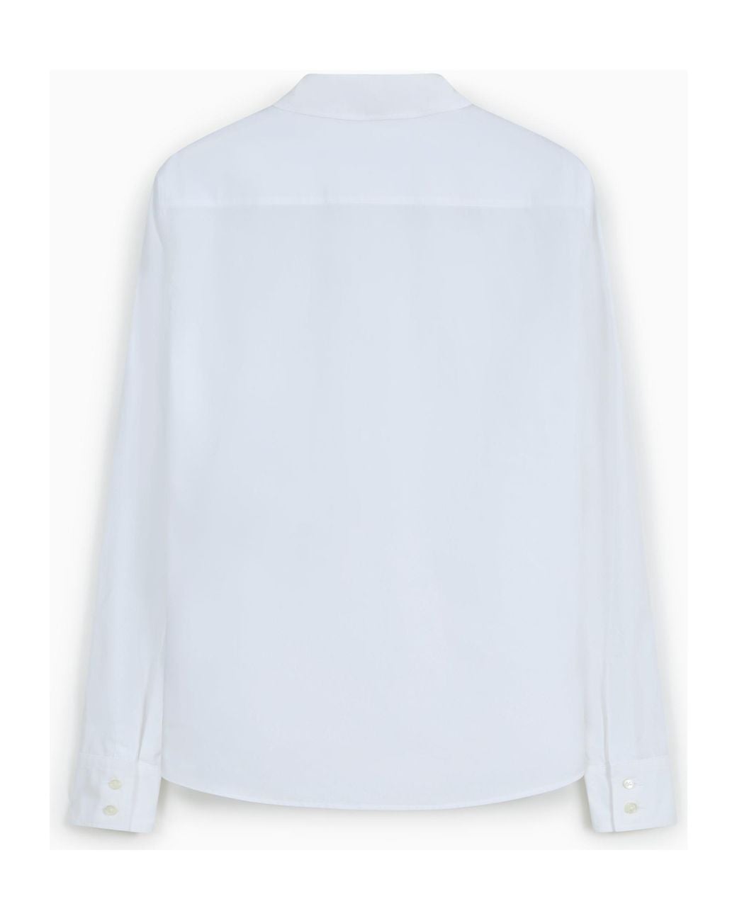 Jil Sander White Cotton Poplin Shirt