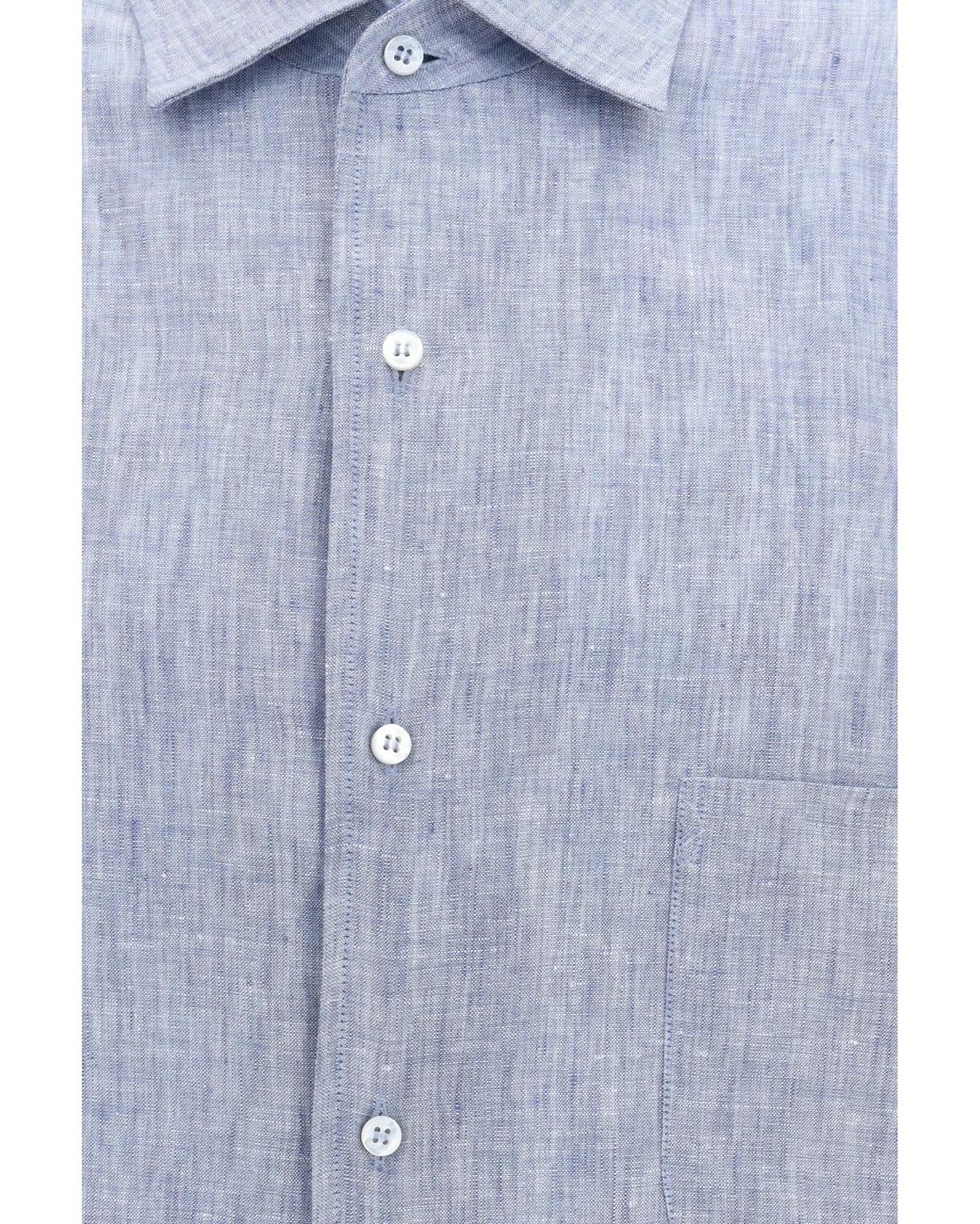 Loro Piana Blue André Shirt for men
