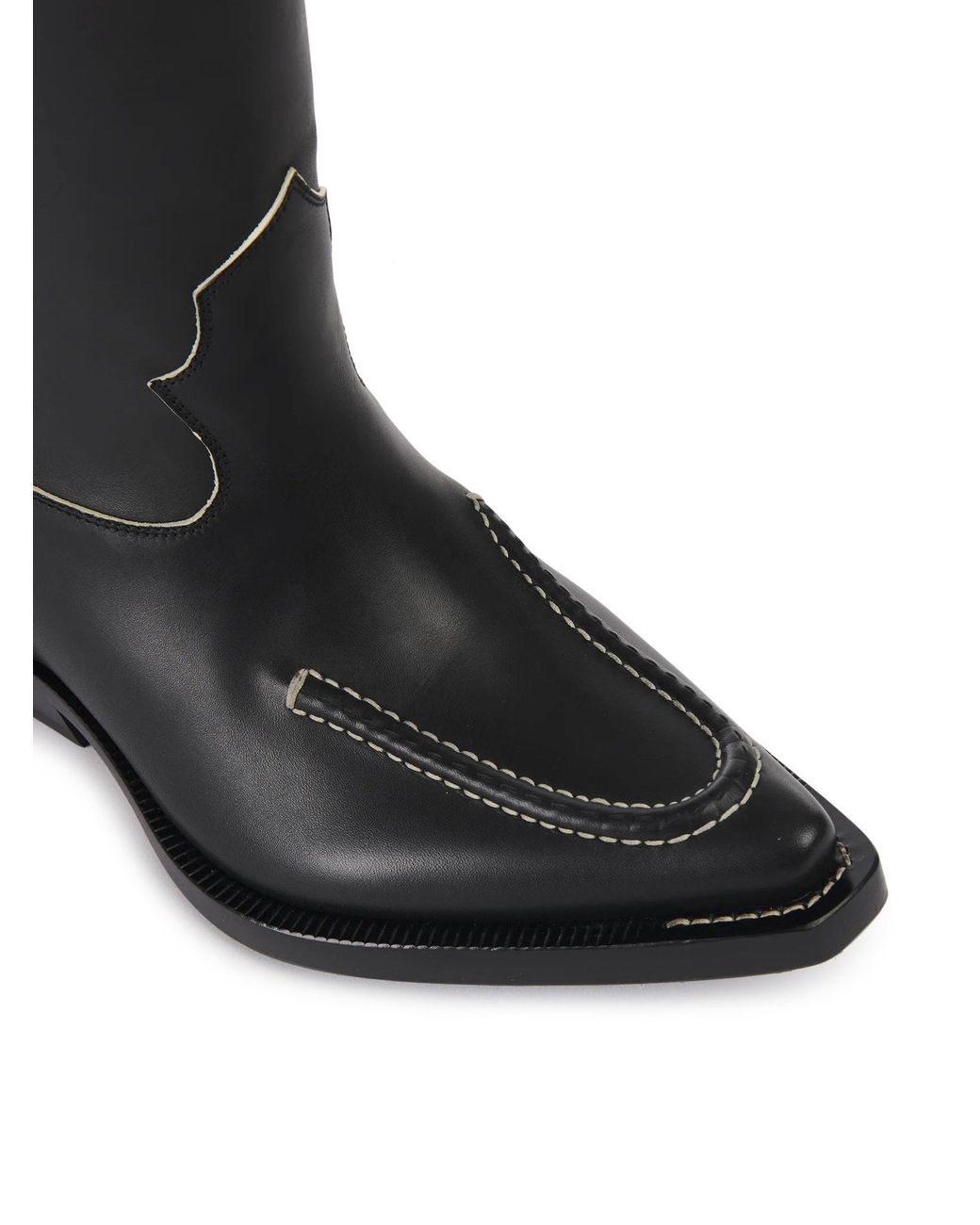 Chloé Black Nellie Texas Boots