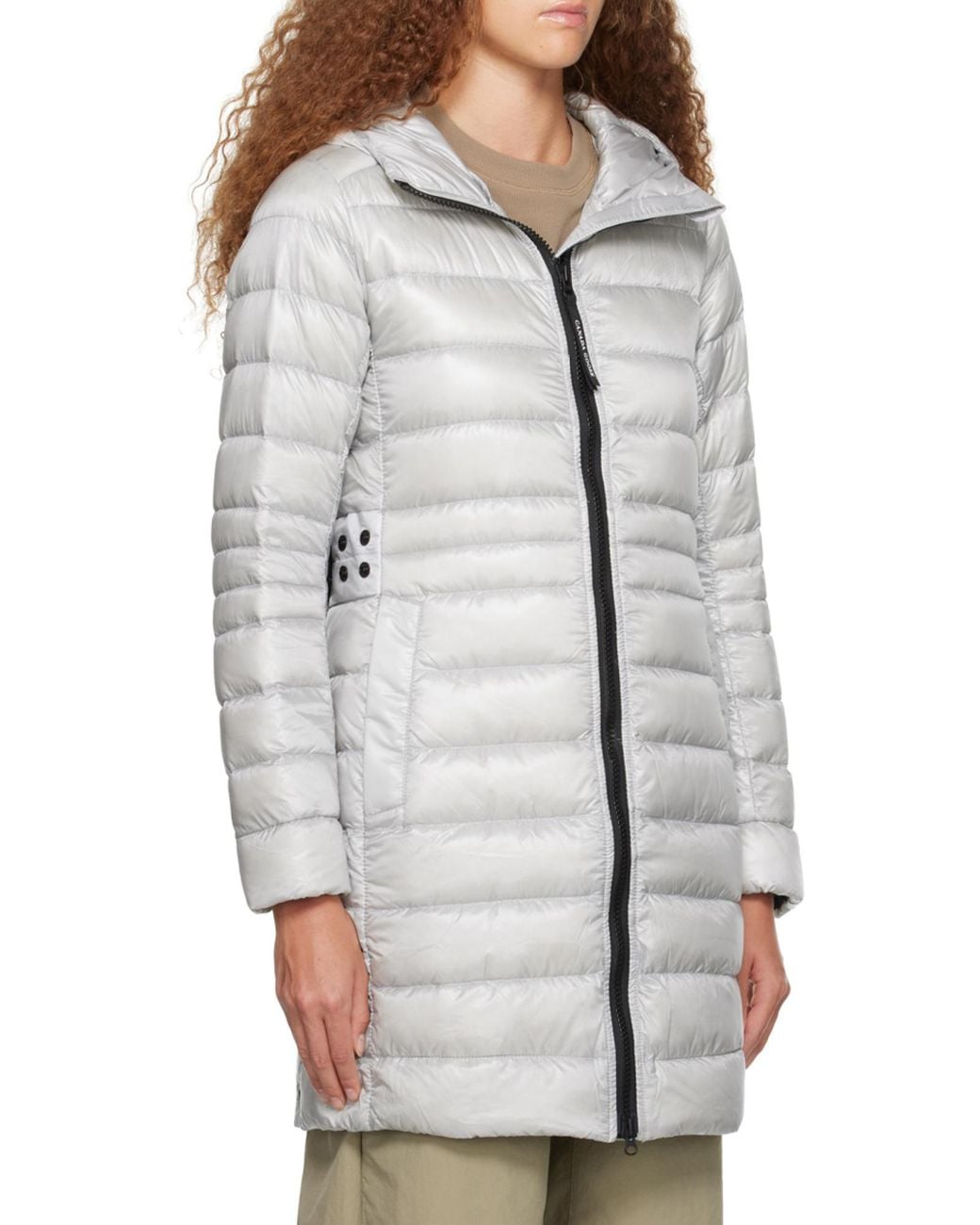 Canada Goose Gray Cypress Hooded Coat