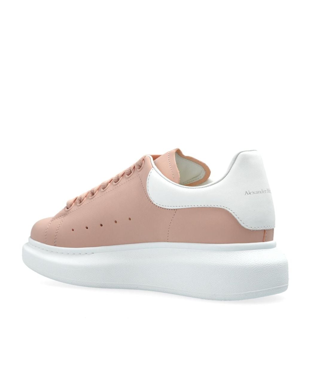 McQueen Pink Oversized Lace-Up Sneakers