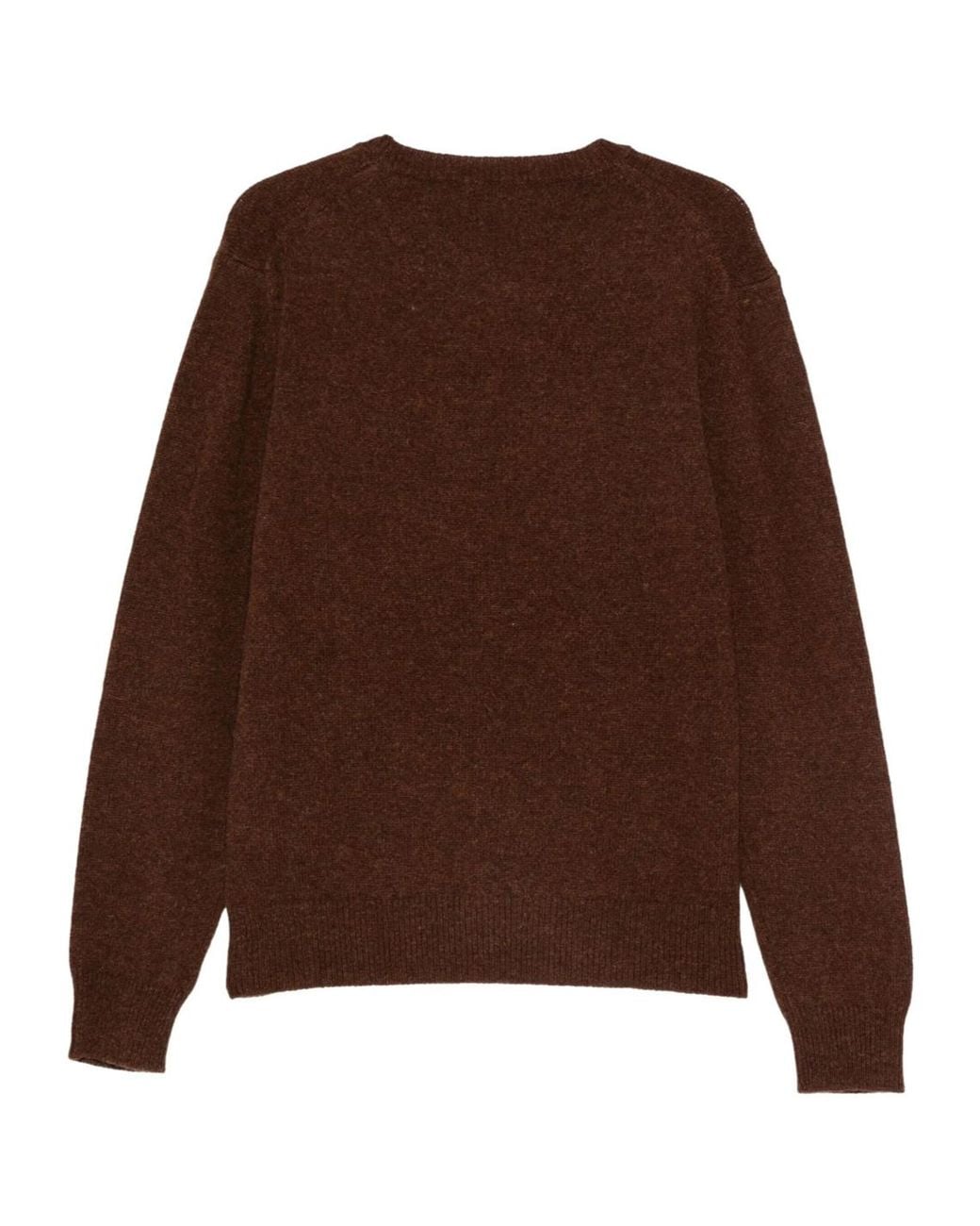Baracuta Brown Shetland Sweater for men