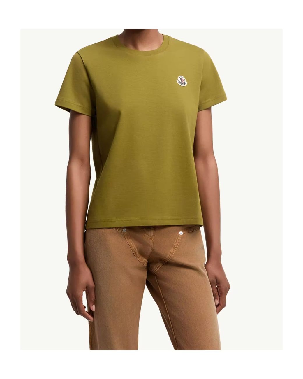 Moncler White Logo Patch Cotton T-Shirt (Pack Of Three)