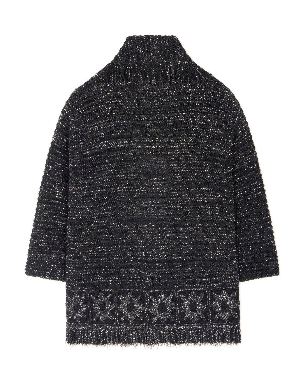 Alanui Gray City Lights Cardigan