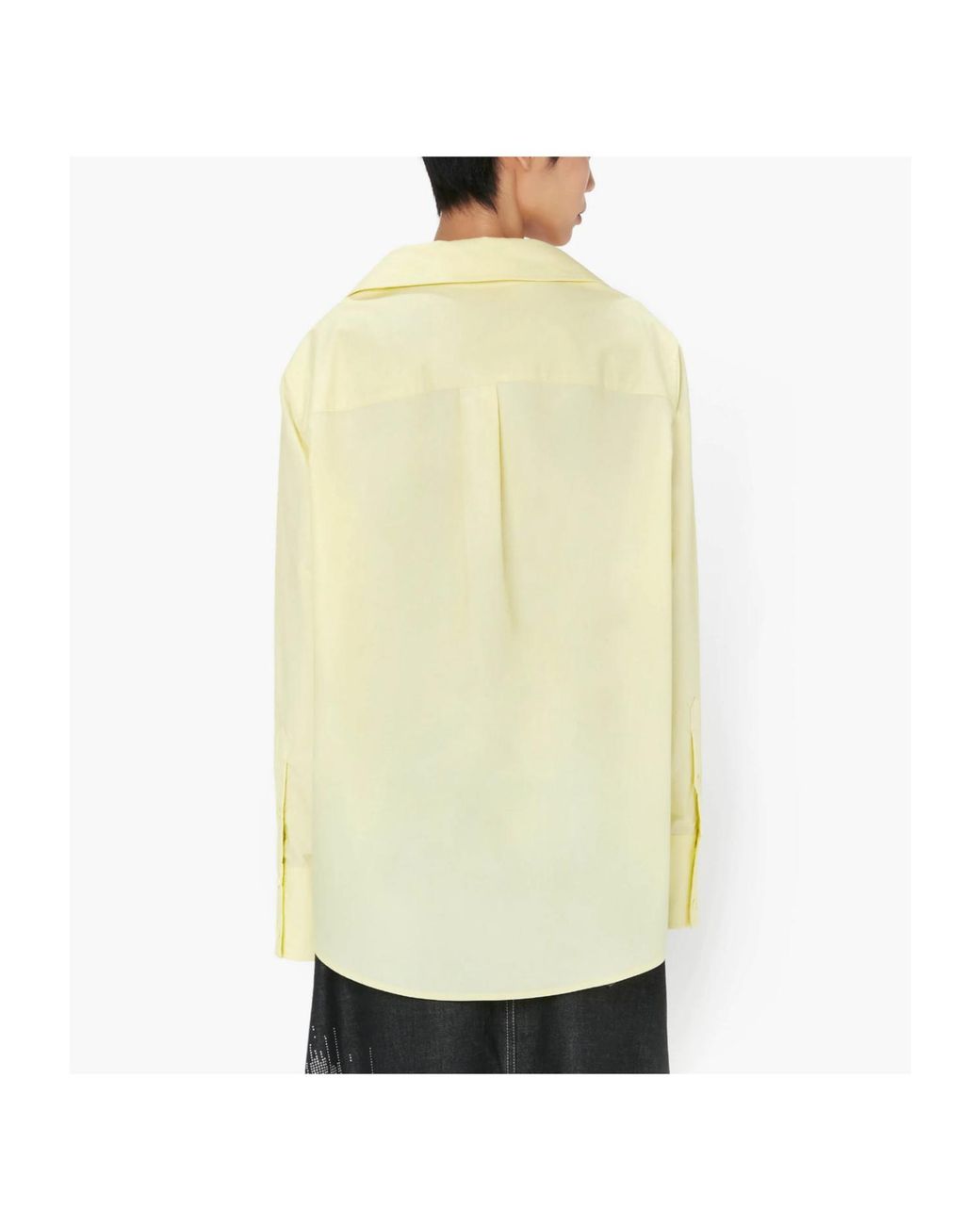 J.W. Anderson Yellow Long-Sleeved Camisole Shirt