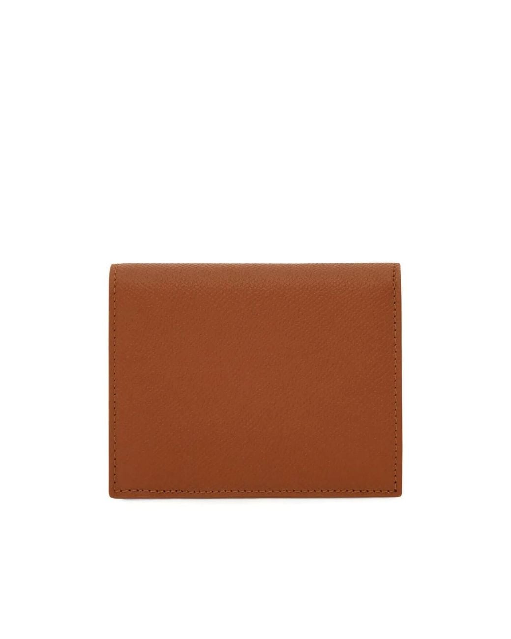 Ferragamo Brown Gancini Compact Wallet
