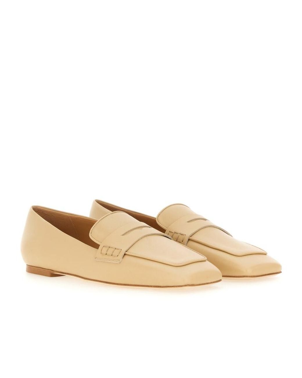 Aeyde Natural Tom Loafers