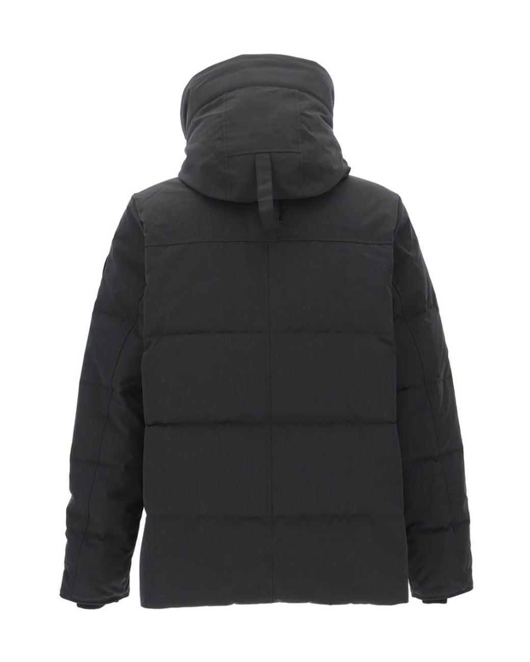 Canada Goose Blue Padded Hooded Coat for men