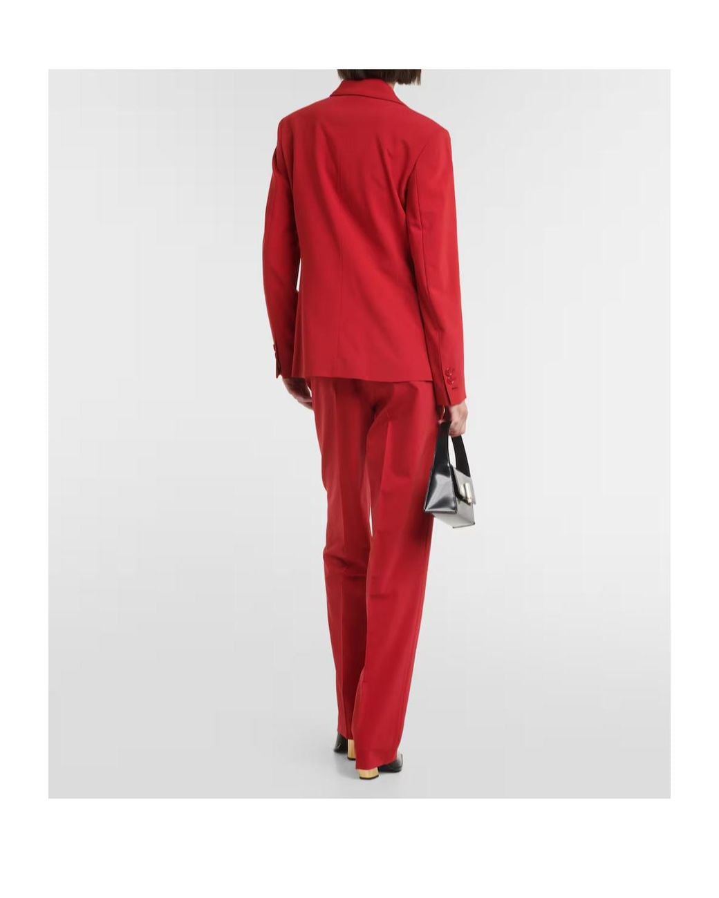 Dorothee Schumacher Red Double Breasted Blazer
