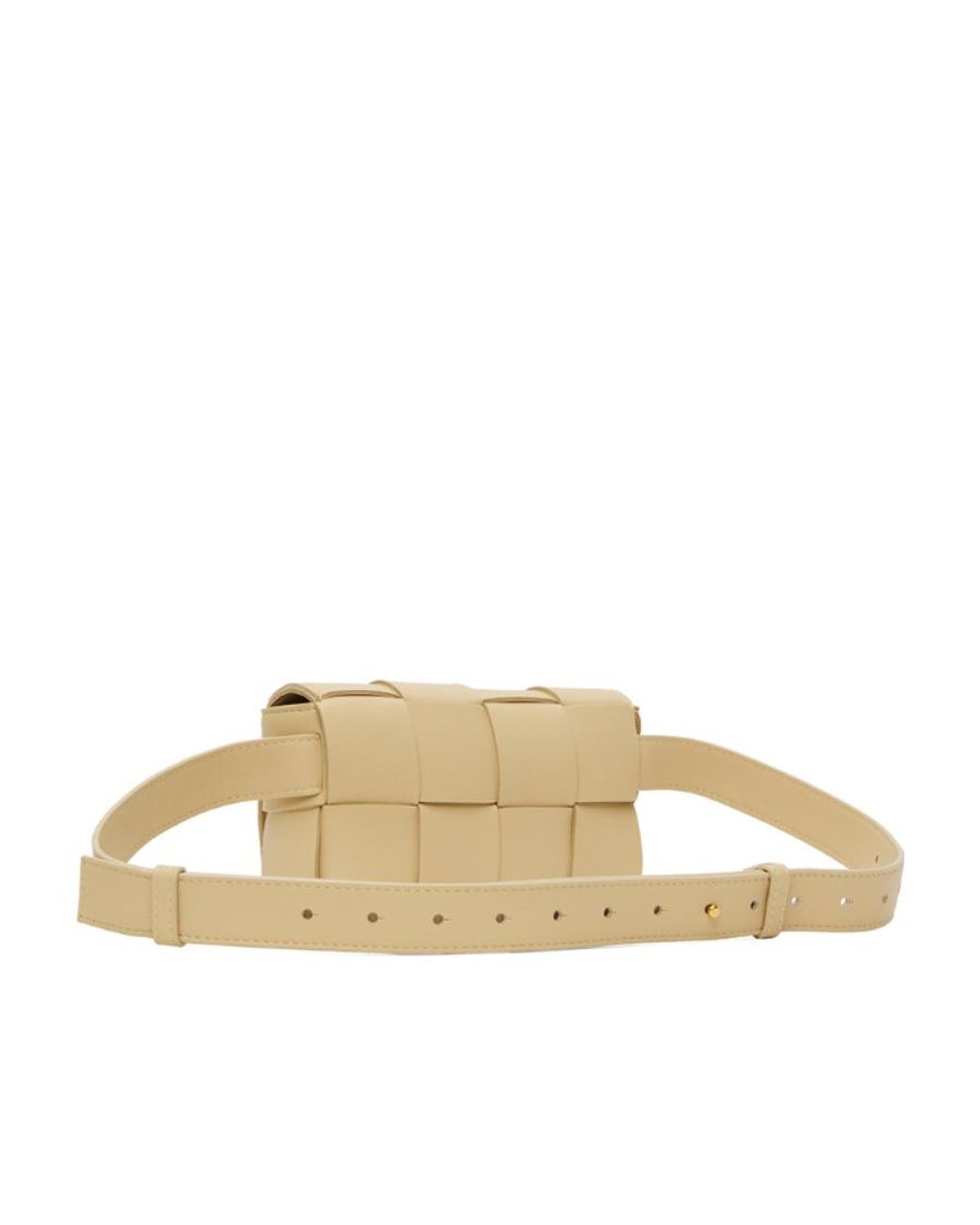 Bottega Veneta Natural Mini Cassette Fanny Pack for men