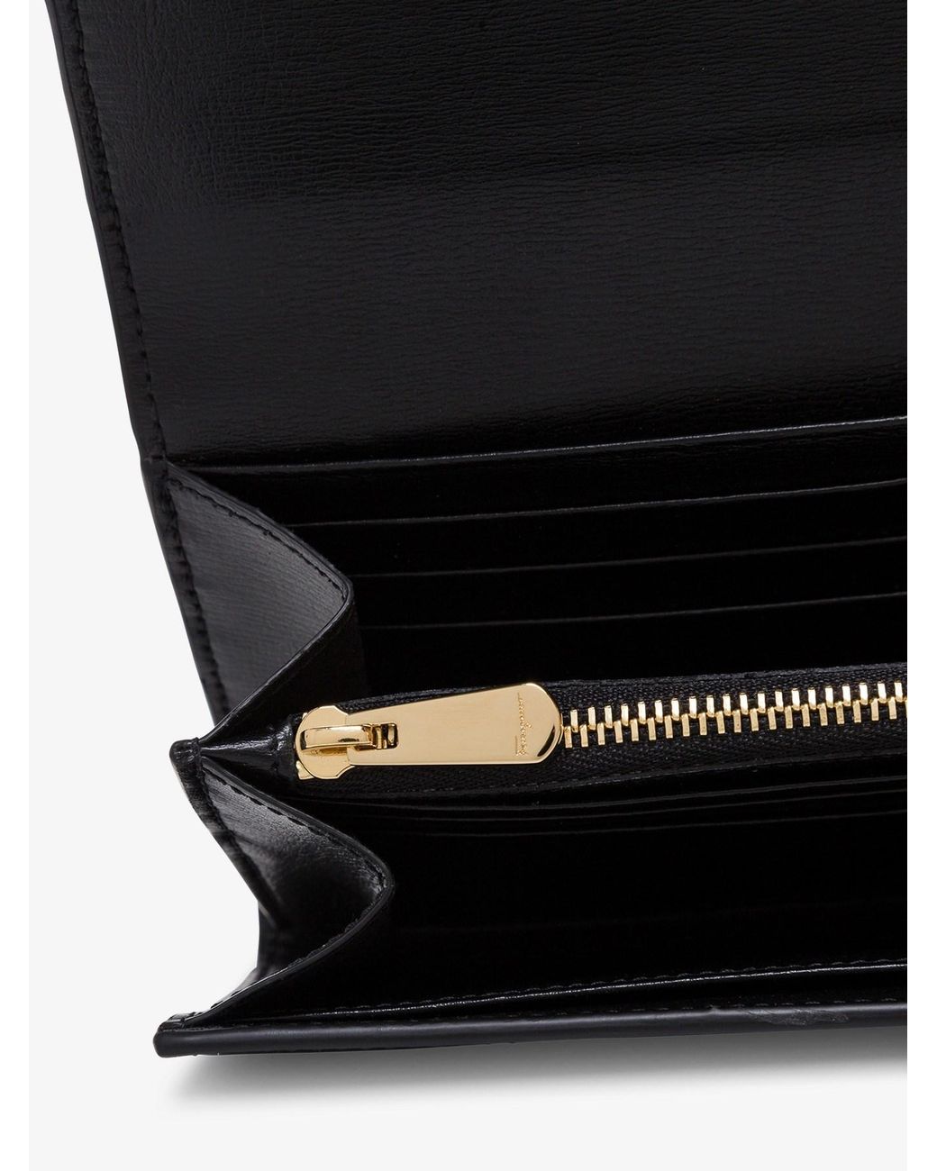 Ferragamo Black Ferragamo New Vara Wallet
