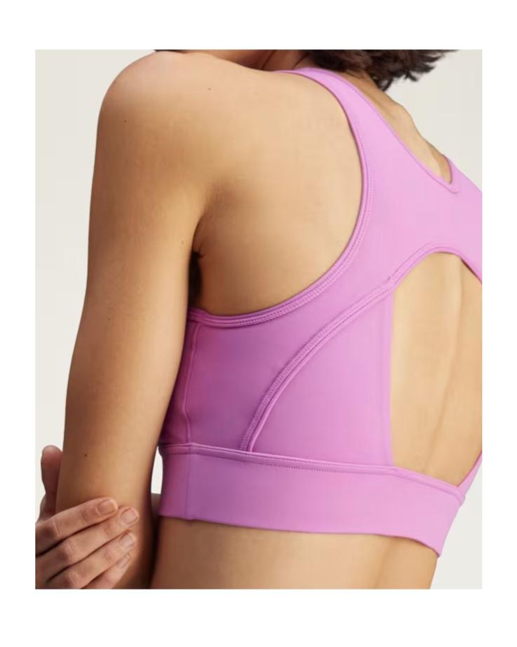 Adidas By Stella McCartney Pink Sleeveless Crop Tank Top