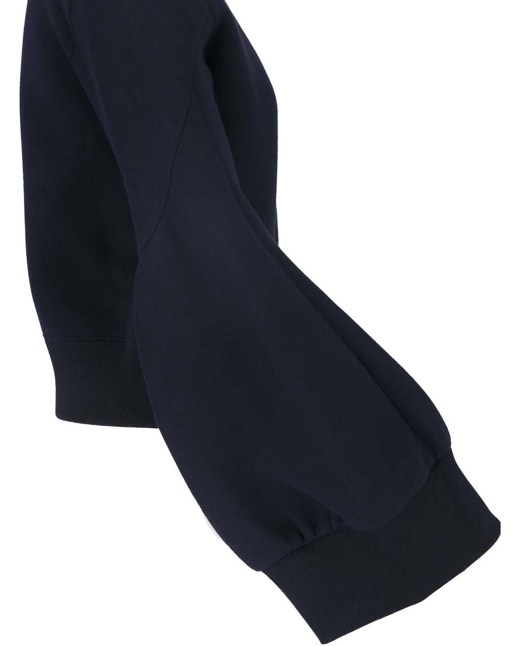 Sacai Black Long Sleeve Crewneck Jumper