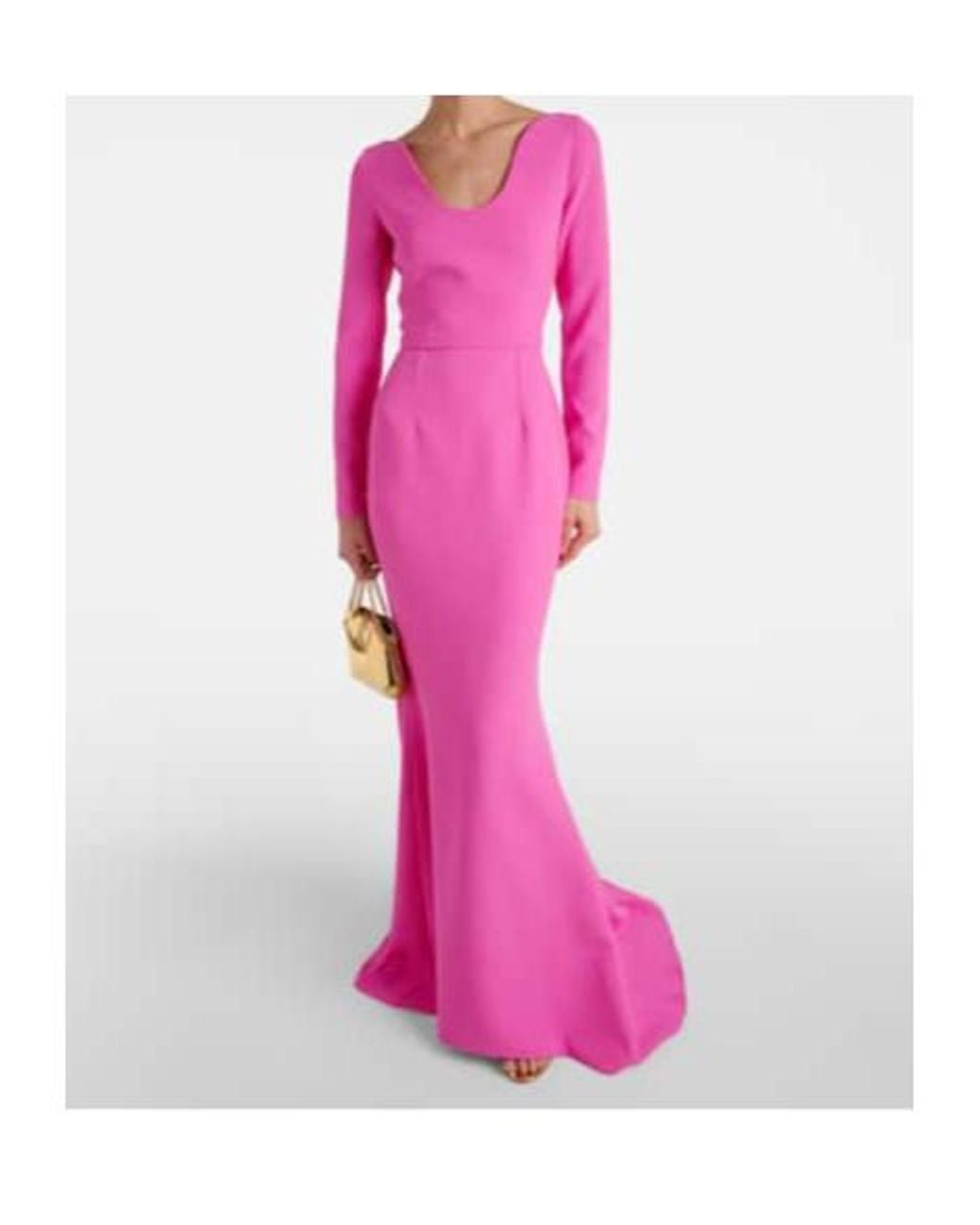 Safiyaa Pink Crepe Dress