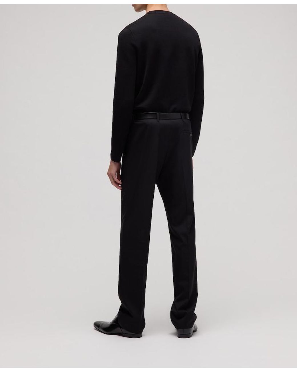 Gucci Black Wool Sweater With Embroidery for men