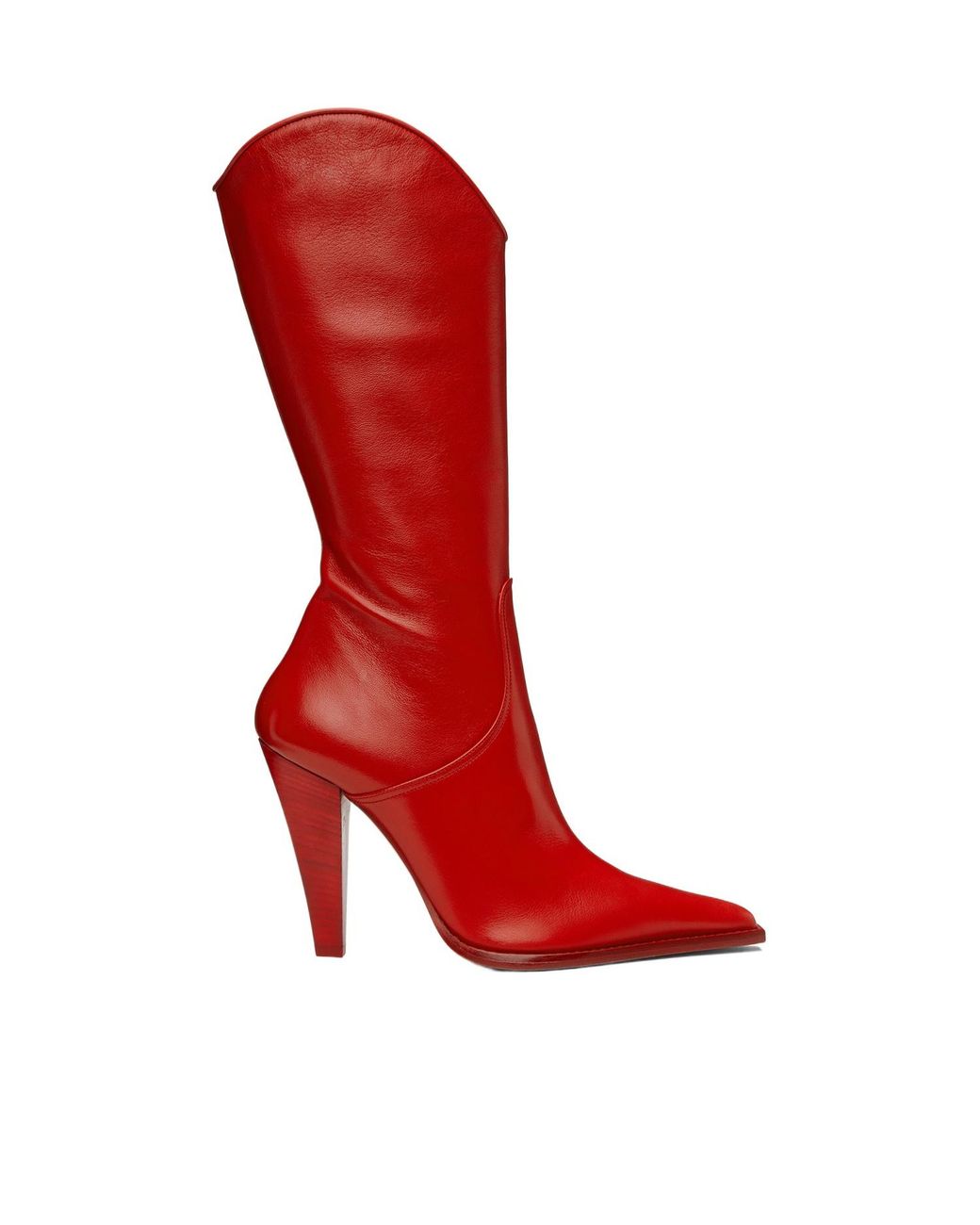Paris Texas Red Nadia Pointed-Toe Boots