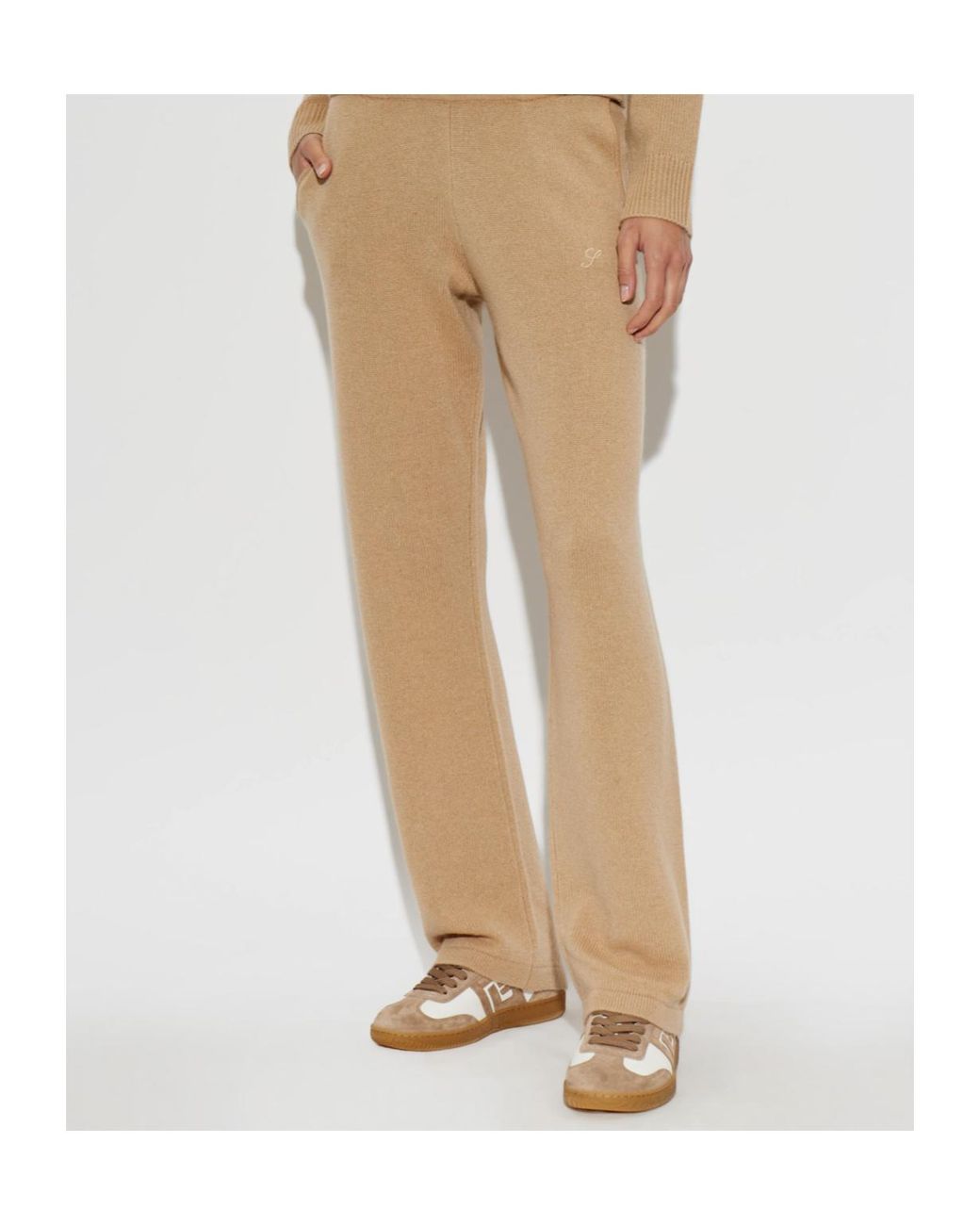 Balmain Brown Swan Sneakers