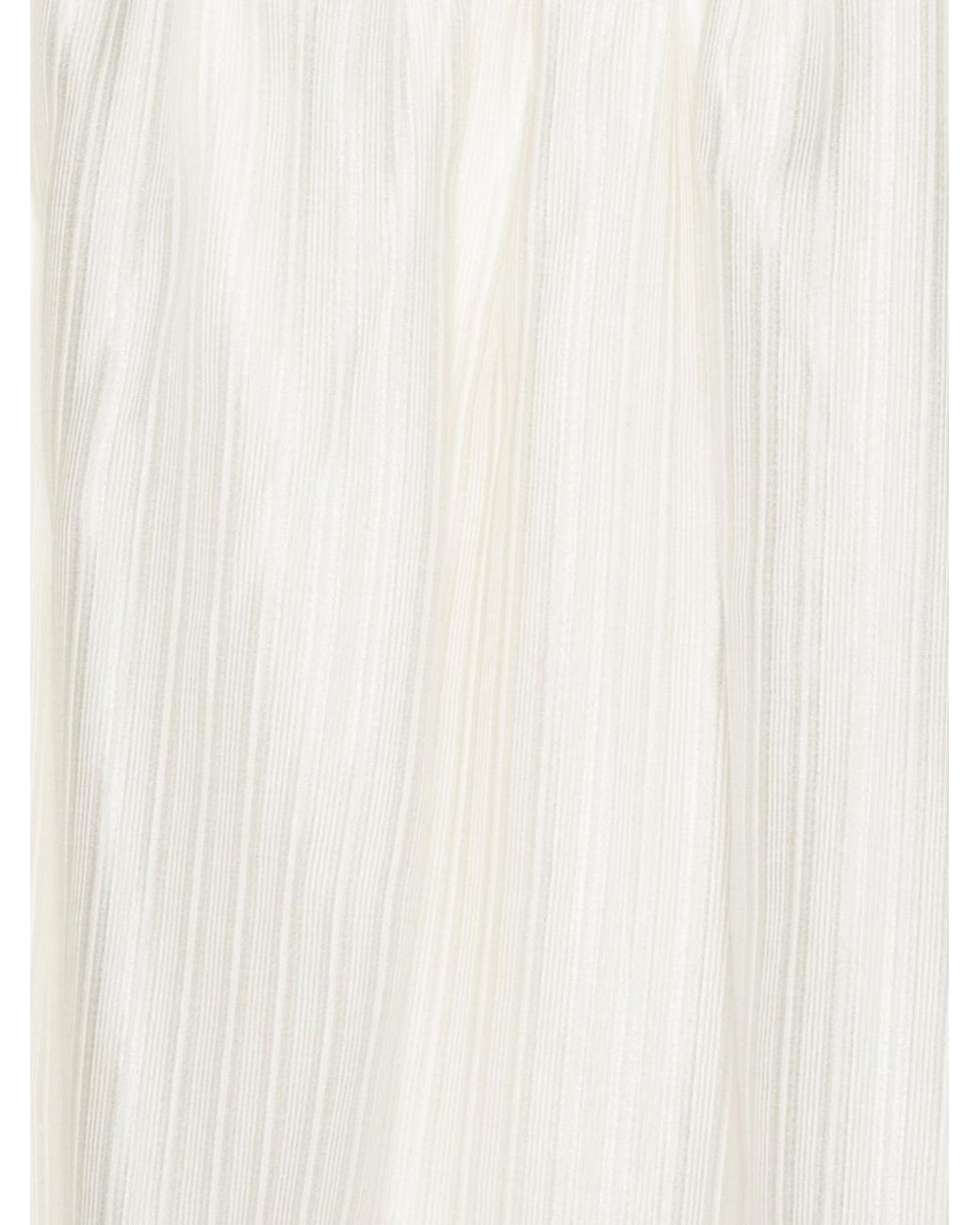 ROTATE BIRGER CHRISTENSEN White Striped Balloon Pants