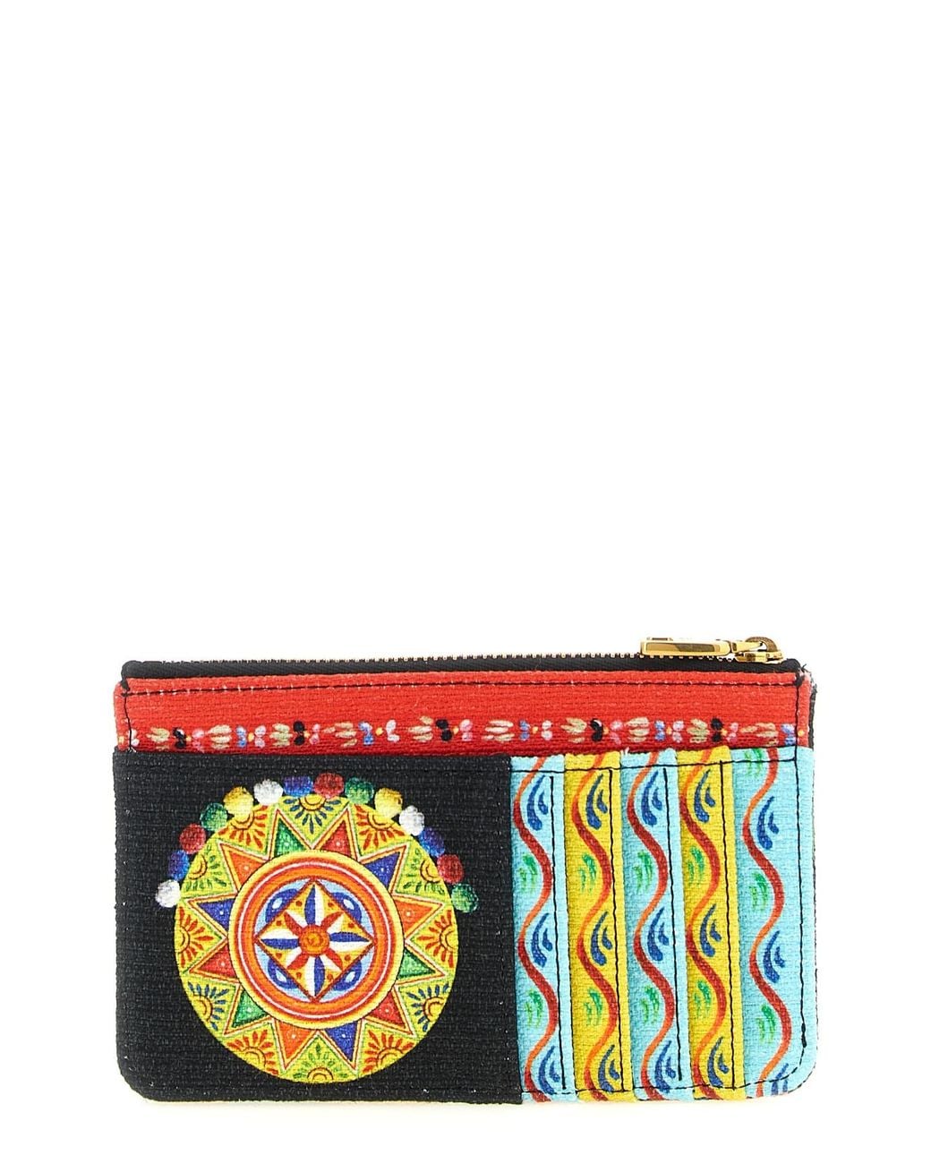 Dolce & Gabbana Red Carretto Card Holder