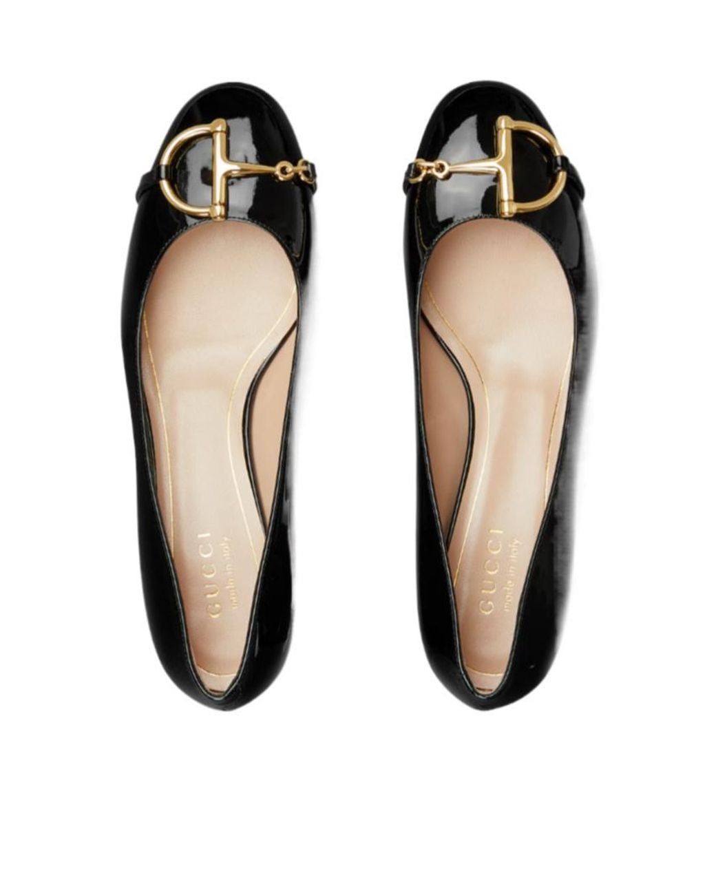 Gucci Black Ballet Flat With Half Horsebit