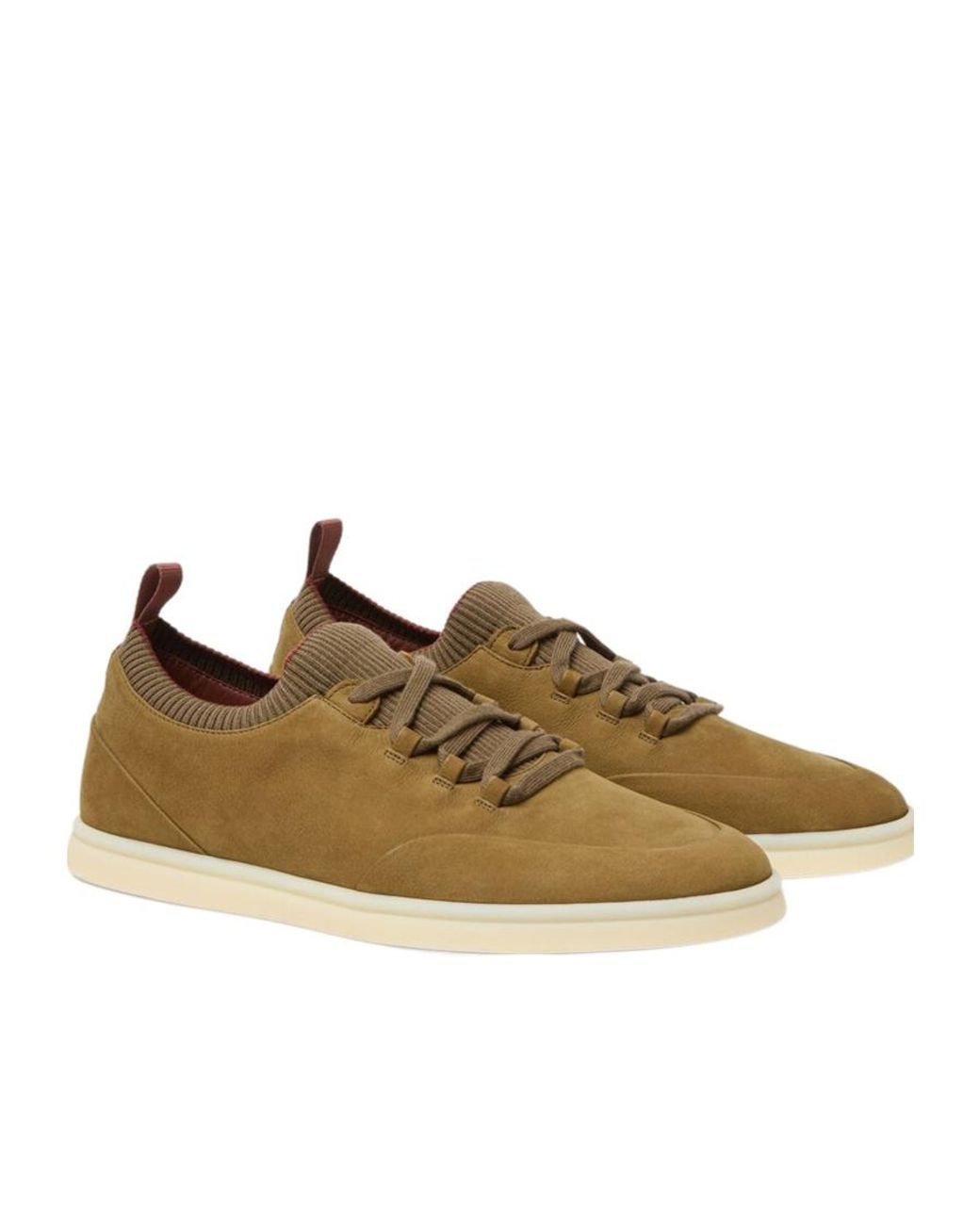 Loro Piana Brown Soho Walk Sneaker for men