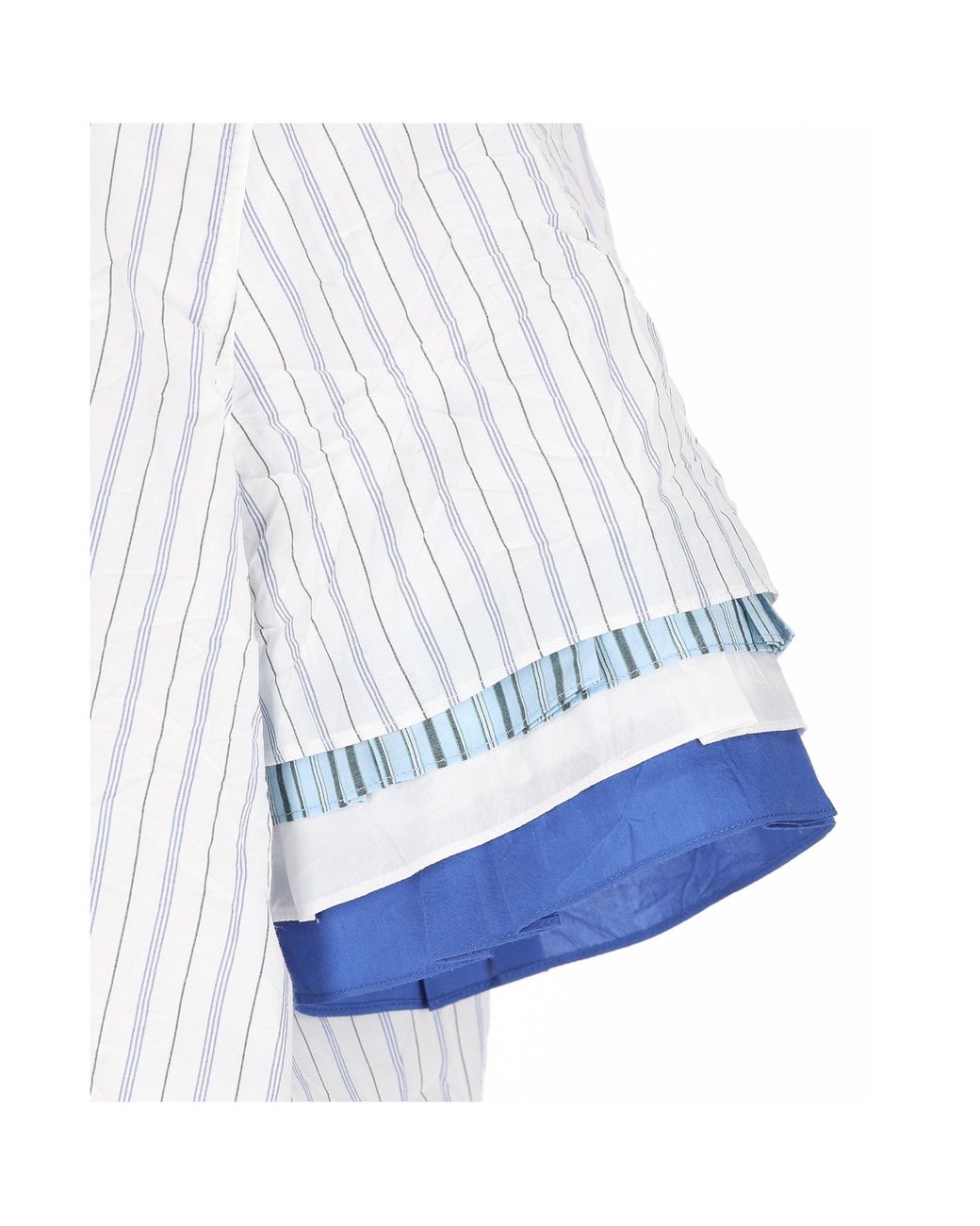 Loewe White Striped Short-Sleeve Shirt