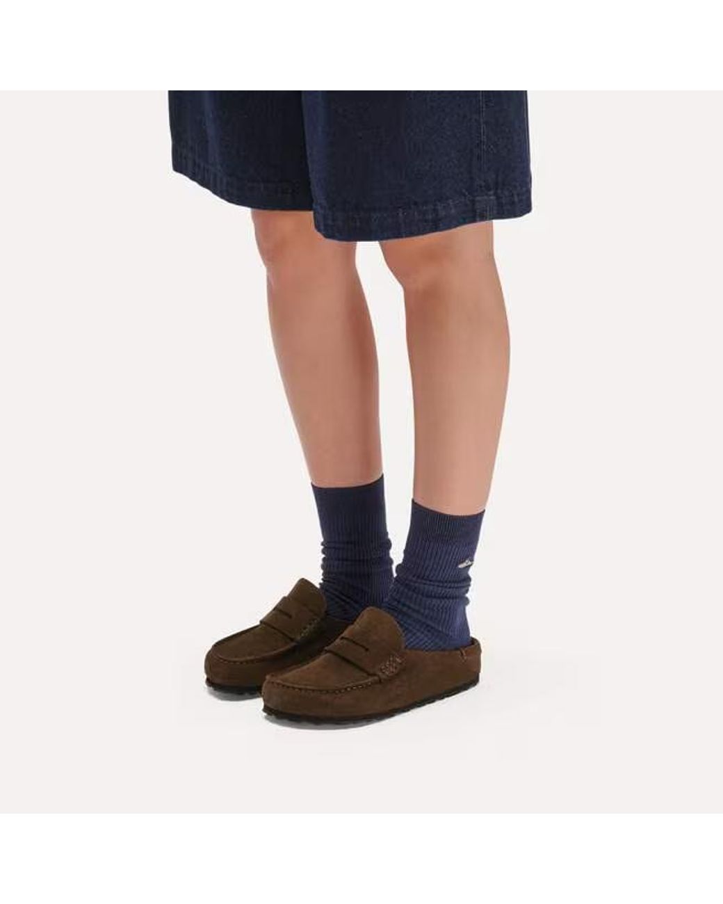 Birkenstock Brown Naples Wrapped Slip-On Mules for men