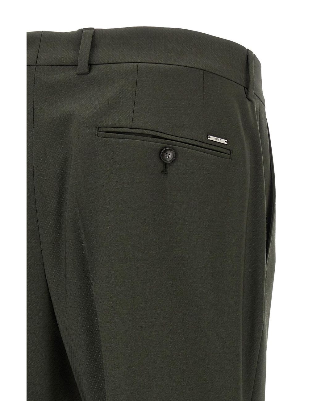 Boss Gray H George 263 Slim Pants for men