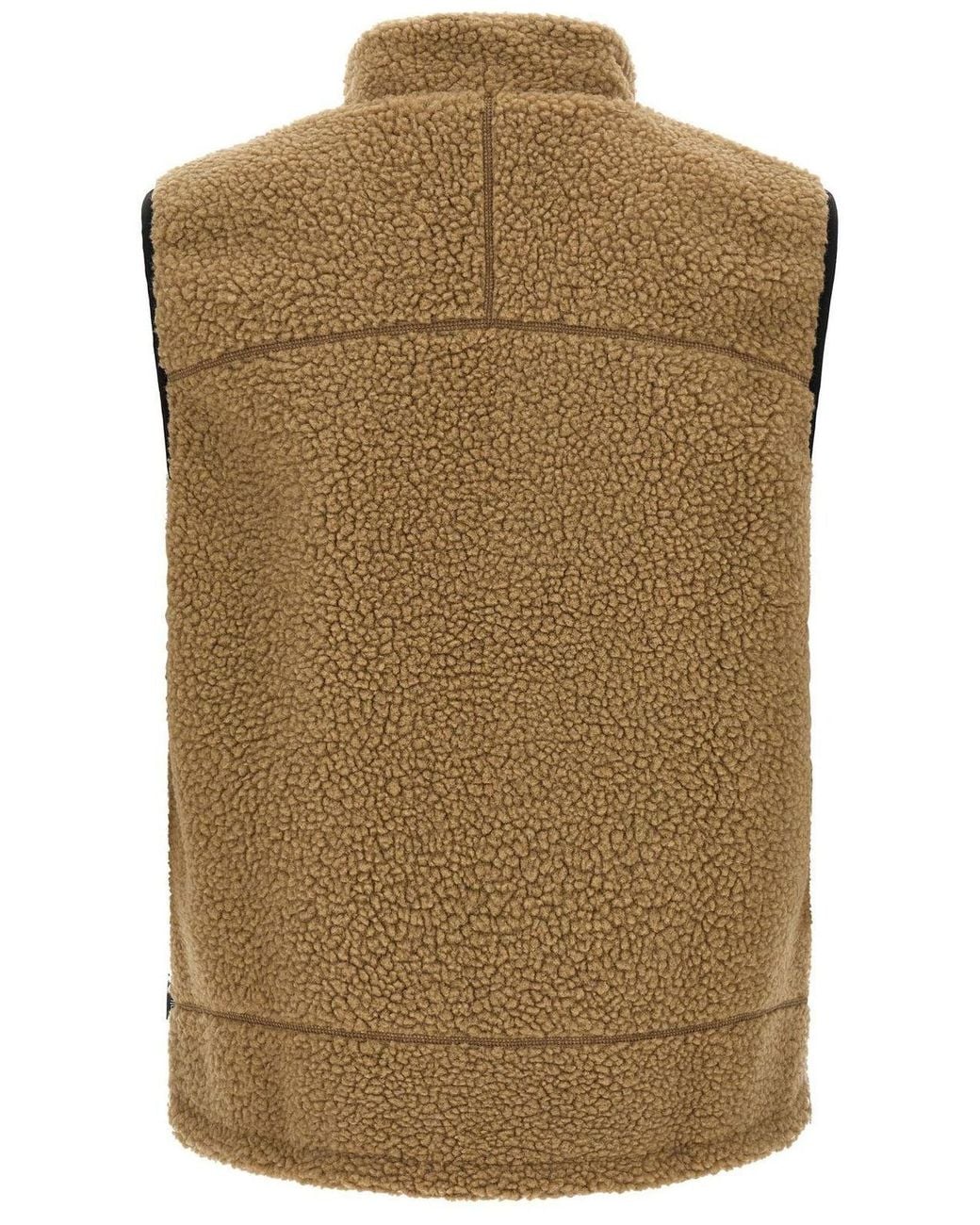 Gramicci Green Reversible Fleece Vest for men