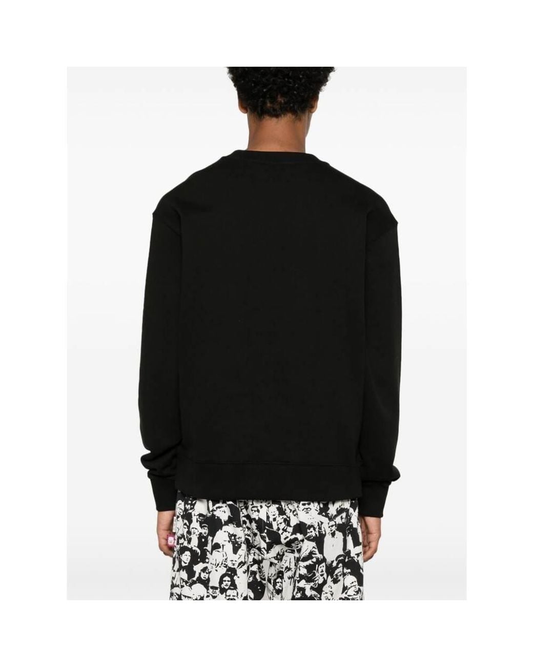 KENZO Black Star Tiger Embroidered Sweatshirt for men
