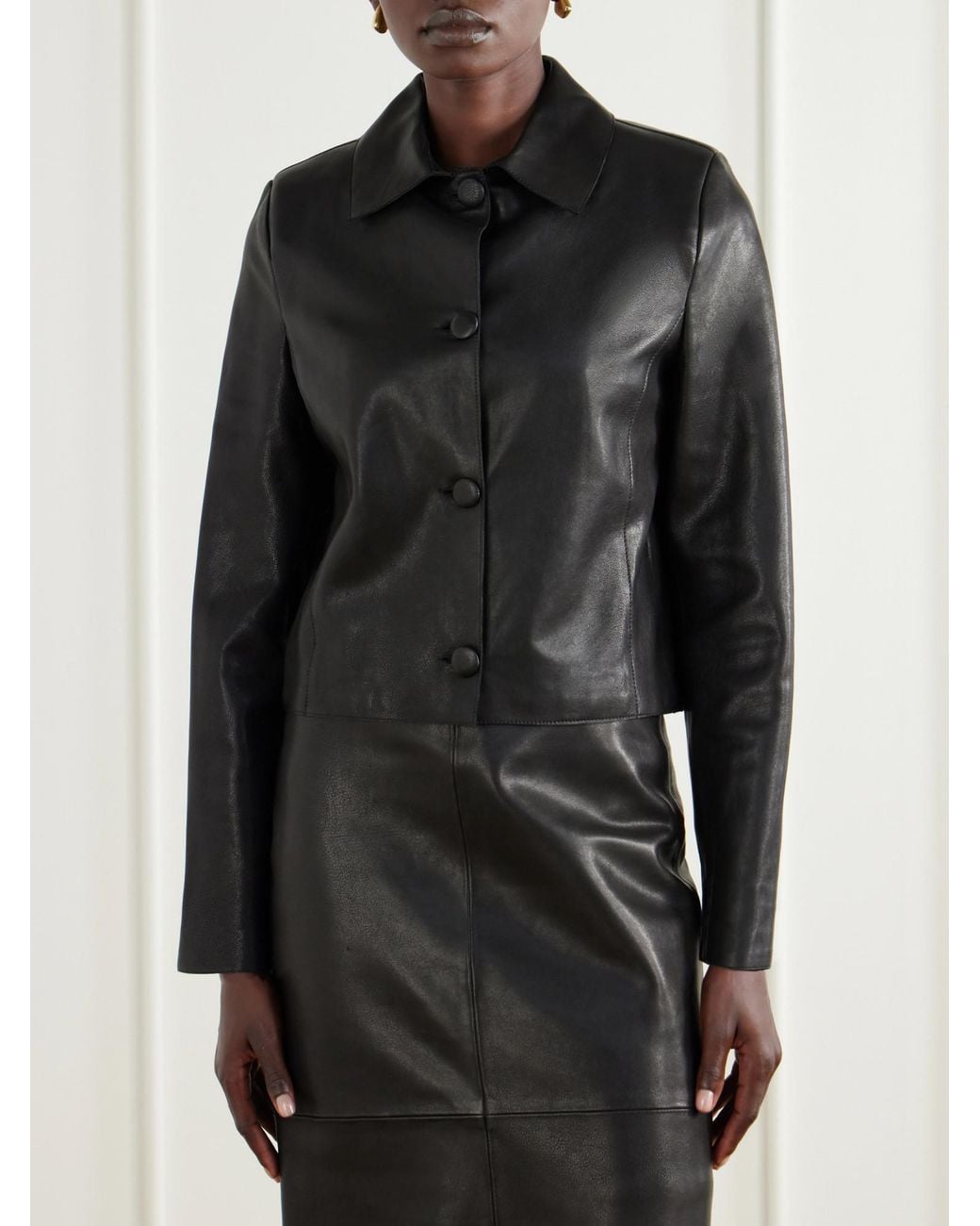 Nour Hammour Black Long-Sleeved Jacket