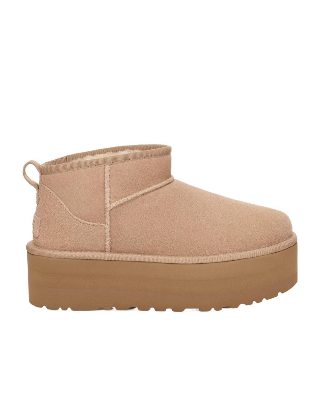Ugg Brown Classic Ultra Mini Platform Boots