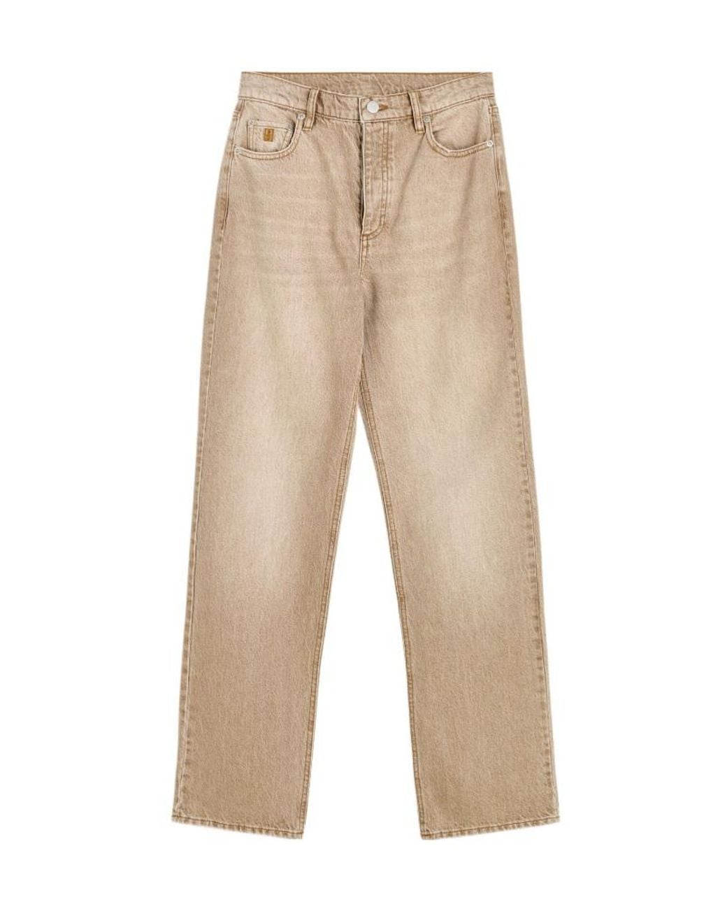 By Malene Birger Natural Chicago Straight-Leg Jeans