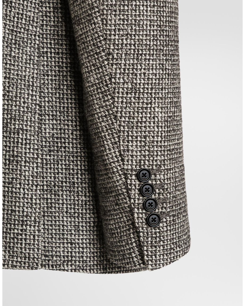 Dolce & Gabbana Gray Sinatra Double-Breasted Jacket for men