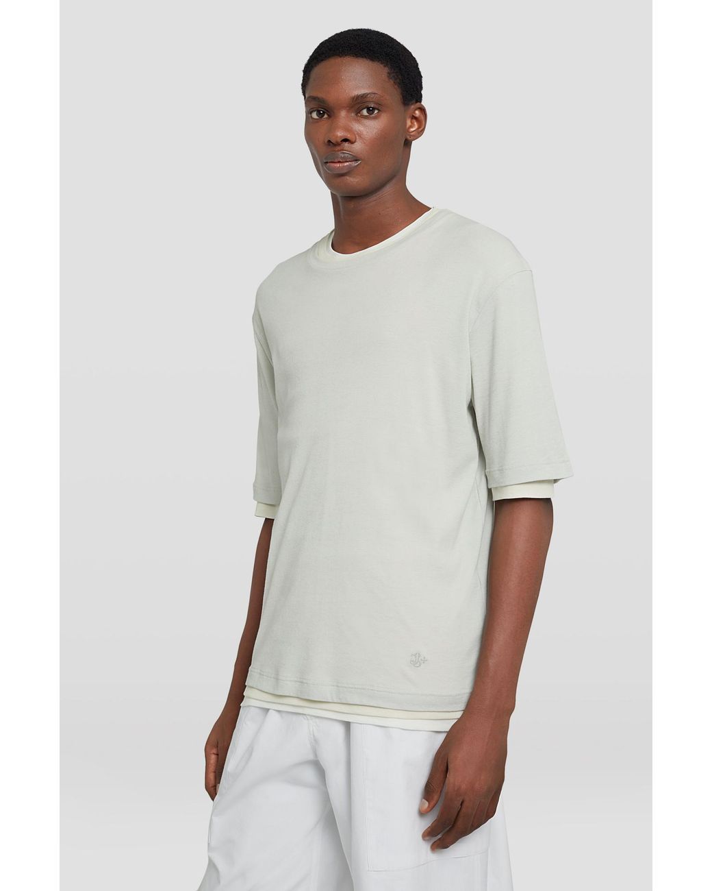 Jil Sander White 3 Pack Crewneck T-Shirt for men