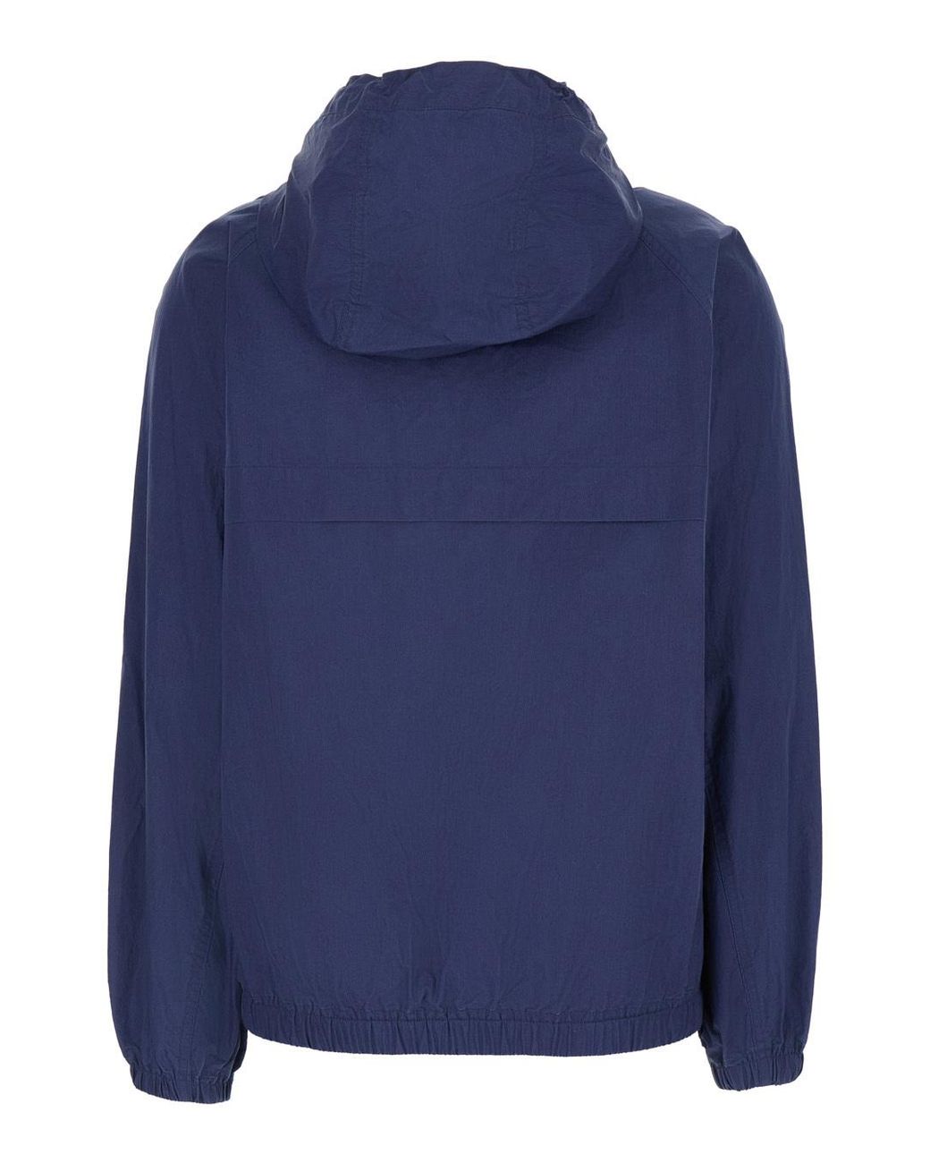 DUNST Blue Summer Breeze Zip Hooded Jacket