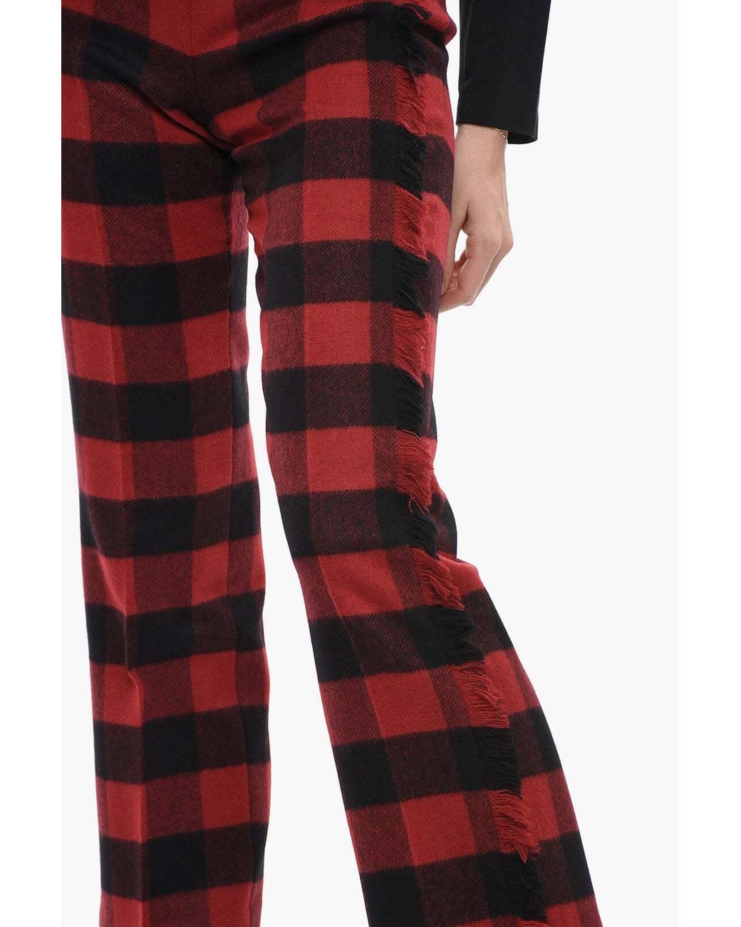 Woolrich Red Checked Pants