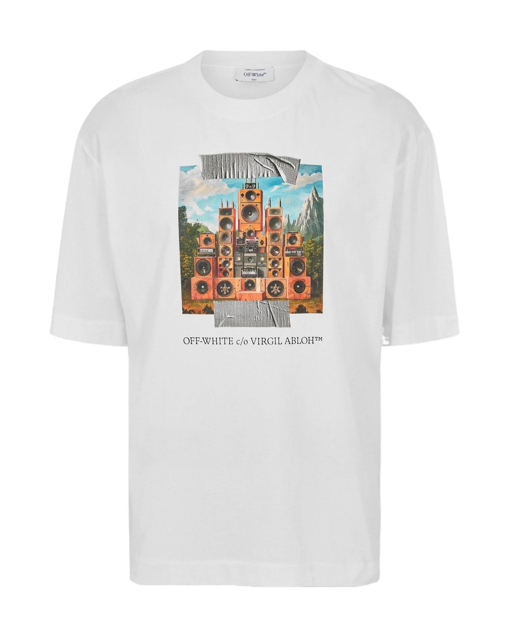 Off-White c/o Virgil Abloh White Slimming T-Shirt for men