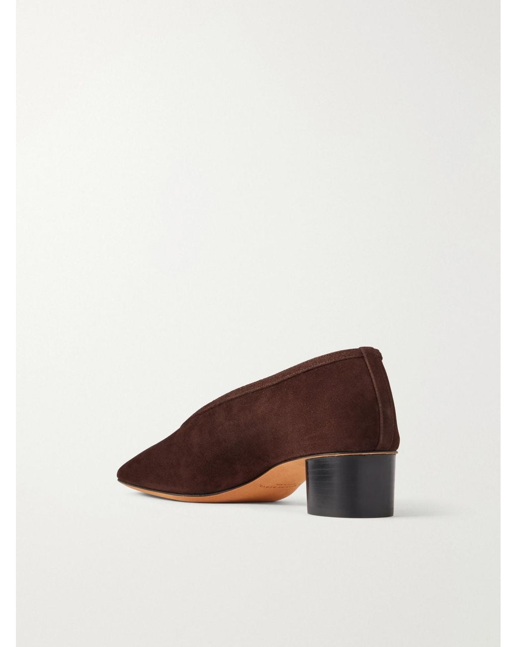 Le Monde Beryl Brown Luna Suede Pumps