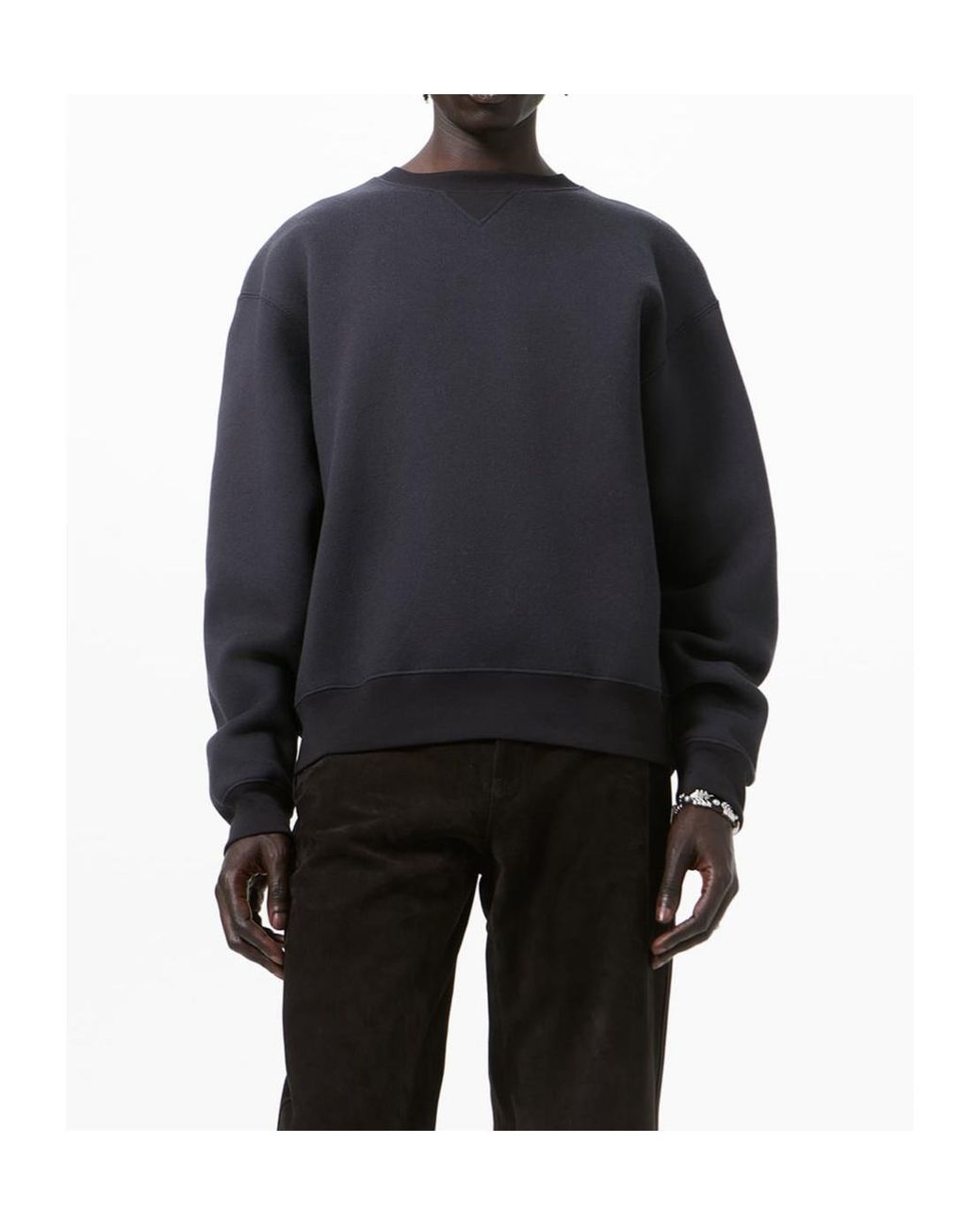 Our Legacy Black Perfect Fleece Sweatshirt for men