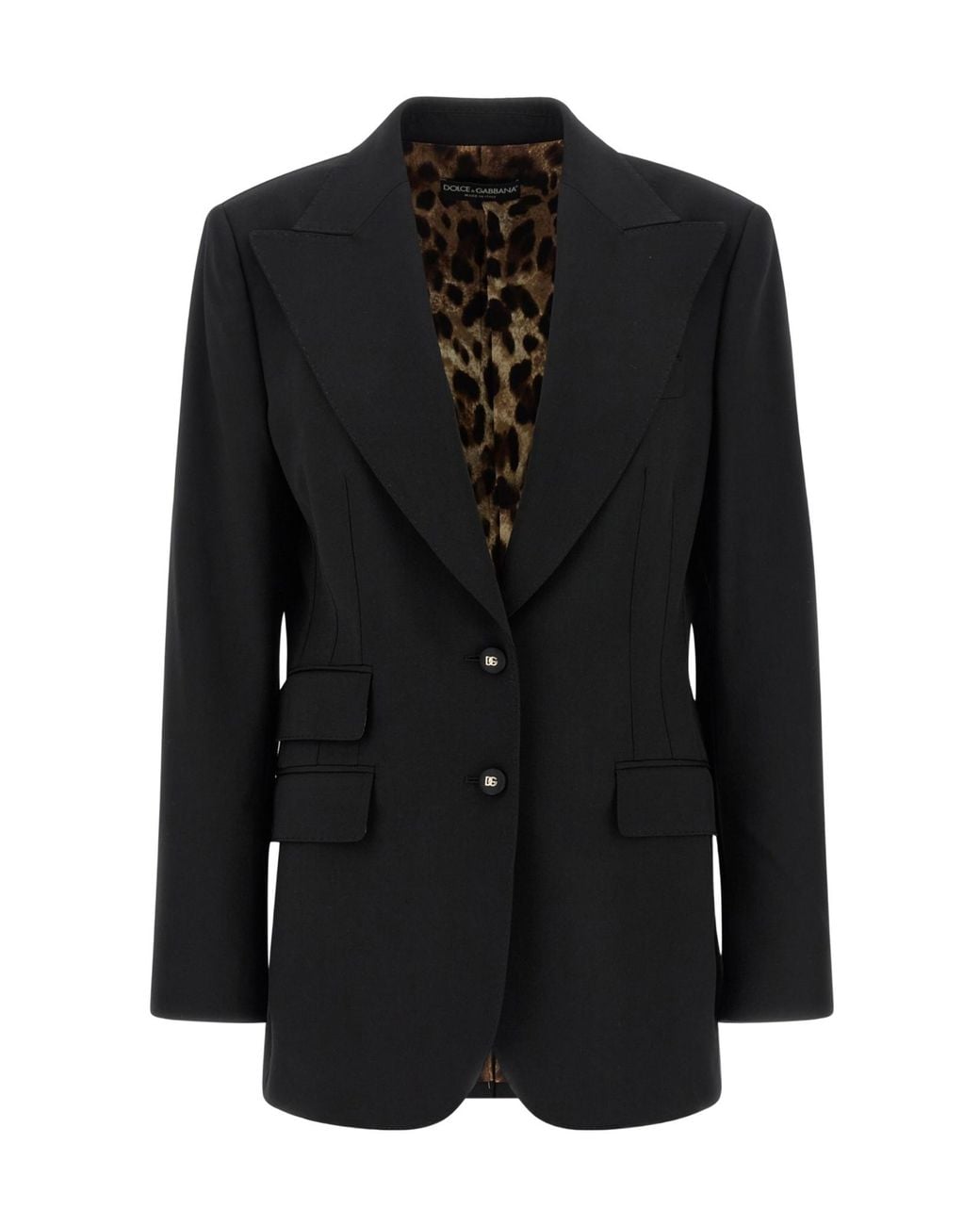 Dolce & Gabbana Black Turlington Single-Breasted Blazer