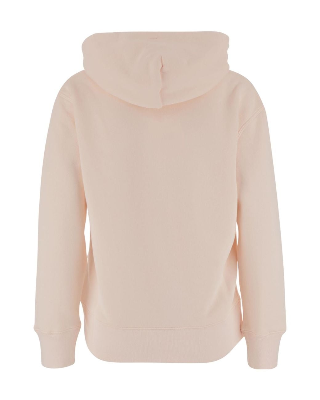 Autry Pink Tonal Logo Hoodie