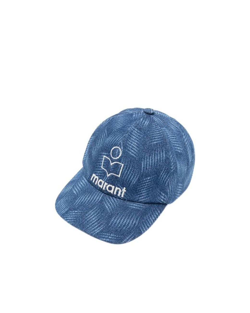 Isabel Marant Blue Tyron Logo Cap