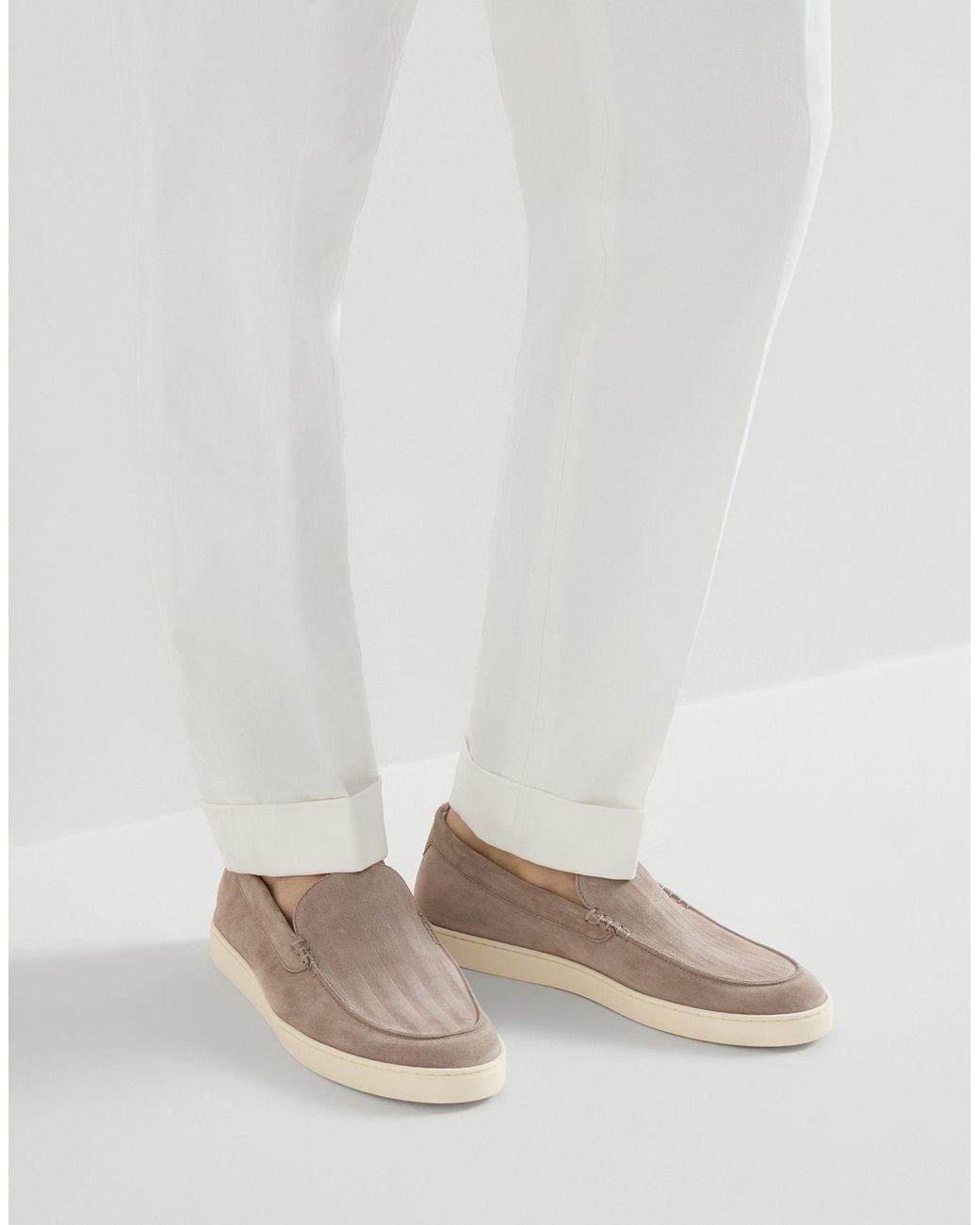Brunello Cucinelli Multicolor Classic Moccasins for men